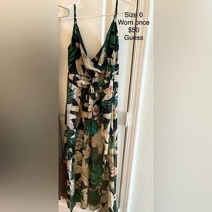 Guess Tropical Overlay Romper